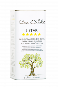 Five Star - Extra Virgin Olive Oil blend of European Origin - 5 Lt